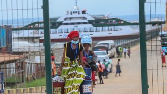 Displaced people arriving in Pemba, Mozambique. Credit: Voice of Africa (VOA) news