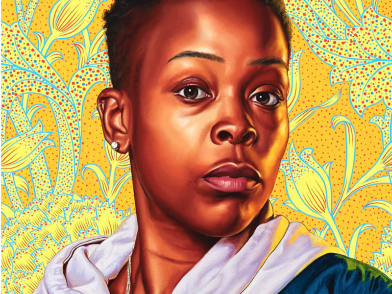 Portrait of Melissa Thompson by Kehinde Wiley